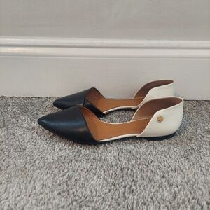 Elegant Two-Tone Women's Flats